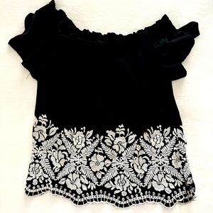 Karen Kane off the shoulder blouse